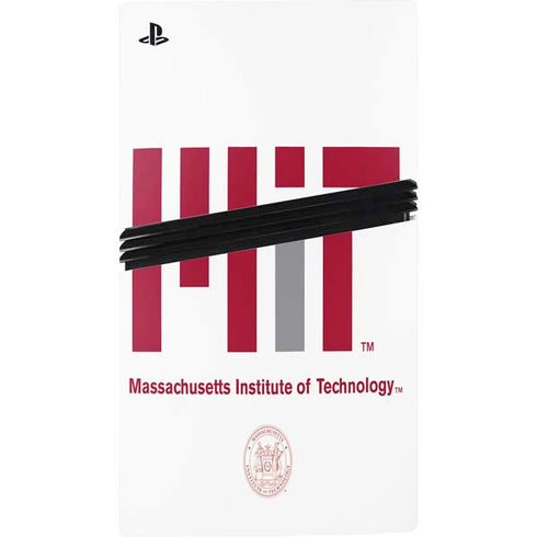 Massachusetts Institute of Technology MIT White Logo PS5 Pro Disk Bundle  Skin